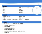 热门个人简历模板